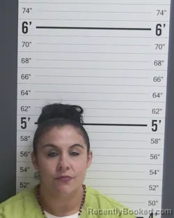 Mugshot of Amber Nicole Galvan booked in Curry County, New Mexico on August 19, 2026