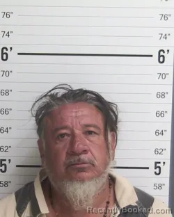 Mugshot of Noe Mata Elizondo booked in Curry County, New Mexico on August 20, 2026