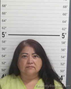 Mugshot of Melita A Baker booked in Curry County, New Mexico on August 21, 2026