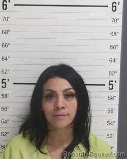 Mugshot of Marisela Cuevas booked in Curry County, New Mexico on August 22, 2026