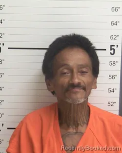 Mugshot of Juan A Vega booked in Curry County, New Mexico on August 22, 2026