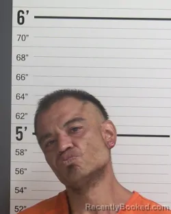 Mugshot of Garret Dante Ulibarri booked in Curry County, New Mexico on August 22, 2026