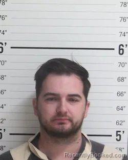 Mugshot of Gavin Brady Bancroft booked in Curry County, New Mexico on August 23, 2026