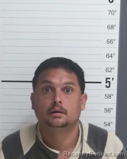 Mugshot of Joey Anthony Sena booked in Curry County, New Mexico on September 10, 2026