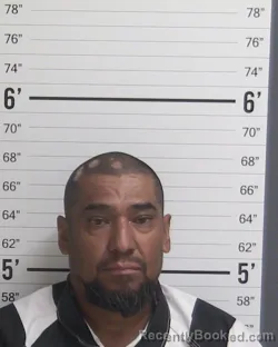 Mugshot of Israel Rodriquez booked in Curry County, New Mexico on September 11, 2026