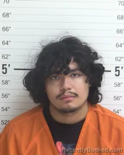 Mugshot of David Carreon Pacheco booked in Curry County, New Mexico on September 27, 2026