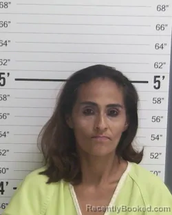 Mugshot of Melissa Ann Garcia booked in Curry County, New Mexico on September 29, 2026
