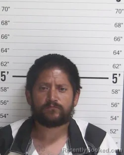 Mugshot of Jesus Gaytan booked in Curry County, New Mexico on October 1, 2026