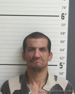 Mugshot of Johnathan Alexander Claudio booked in Curry County, New Mexico on October 1, 2026