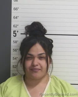 Mugshot of Melissa Reyes booked in Curry County, New Mexico on October 2, 2026