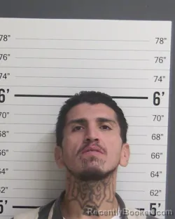 Mugshot of Anthony Ray Romo booked in Curry County, New Mexico on October 5, 2026