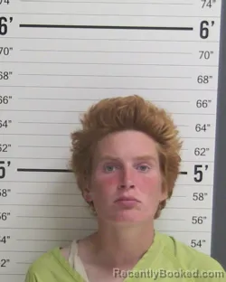 Mugshot of Meghan Rust booked in Curry County, New Mexico on October 5, 2026