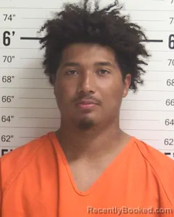 Mugshot of Notoryan Marquez Hardin booked in Curry County, New Mexico on October 11, 2026