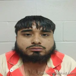 Mugshot of Alex Arellano booked in Brown County, Texas on September 17, 2026