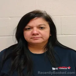 Mugshot of DOMINI DOLORES ARMENDAREZ booked in Brown County, Texas on April 7, 2026