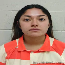 Mugshot of Estrella Bustamante booked in Brown County, Texas on September 19, 2026