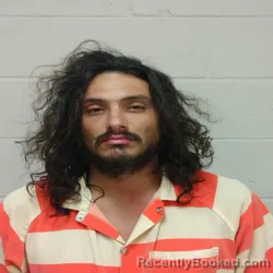 Mugshot of Isaac James Buendia booked in Brown County, Texas on October 15, 2026