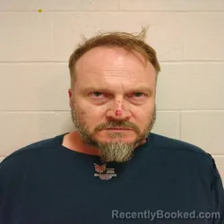 Mugshot of Juston Lee Burt booked in Brown County, Texas on October 23, 2026