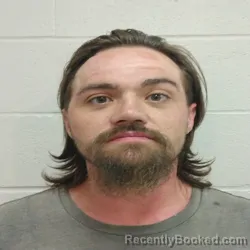 Mugshot of Travis Allen Martin Blackstock booked in Brown County, Texas on October 23, 2026