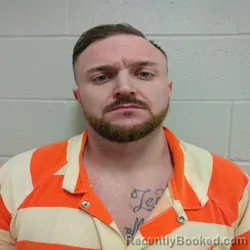 Mugshot of Jarrod Lee Crenshaw booked in Brown County, Texas on October 8, 2026