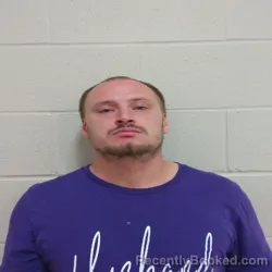 Mugshot of Trever Ray Cunningham booked in Brown County, Texas on August 7, 2026