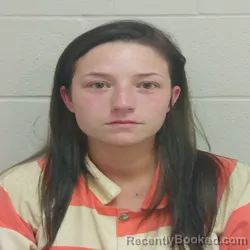 Mugshot of Megan Nichole Foster booked in Brown County, Texas on October 12, 2026