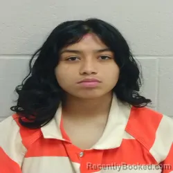 Mugshot of ALEXIS MARIE GARCIA booked in Brown County, Texas on March 10, 2026