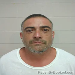 Mugshot of Andrew Alejos Gutierrez booked in Brown County, Texas on July 27, 2026