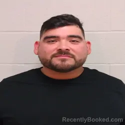 Mugshot of Omar Garza booked in Brown County, Texas on September 26, 2026