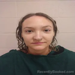 Mugshot of Adryanna Lynne Huerta booked in Brown County, Texas on October 10, 2026