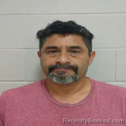 Mugshot of Flavio Noe Hernandez-Mendoza booked in Brown County, Texas on October 14, 2026