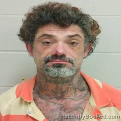 Mugshot of James Wesley Herman booked in Brown County, Texas on September 27, 2026