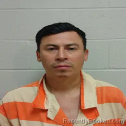 Mugshot of JUAN ANTONIO IRIAS booked in Brown County, Texas on May 6, 2026