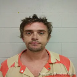 Mugshot of Corey Shea Landrum booked in Brown County, Texas on August 25, 2026