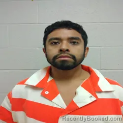 Mugshot of Israel Luna booked in Brown County, Texas on September 16, 2026