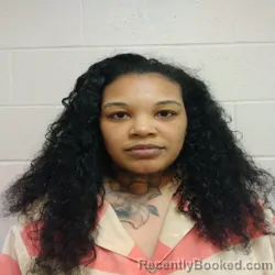 Mugshot of Takeisha D'nae Lewis booked in Brown County, Texas on October 2, 2026