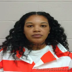 Mugshot of Takeisha D'nae Lewis booked in Brown County, Texas on October 22, 2026