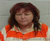 Mugshot of Kathryn Mortenson booked in Brown County, Texas on August 5, 2026