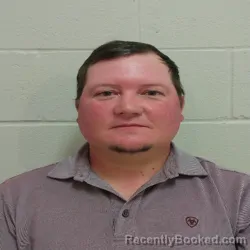 Mugshot of Kenneth Ray Mitchell booked in Brown County, Texas on August 8, 2026