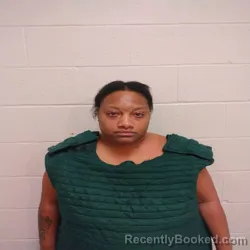 Mugshot of Myeshia Renee Morehead booked in Brown County, Texas on October 14, 2026