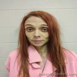 Mugshot of Michelle Nicole Montgomery booked in Brown County, Texas on August 7, 2026