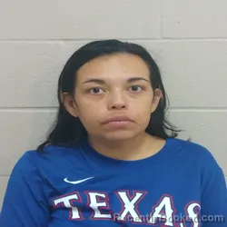 Mugshot of NOEMI ORTEGA booked in Brown County, Texas on May 11, 2026
