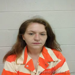Mugshot of Erica Ashlyn Parr booked in Brown County, Texas on August 6, 2026