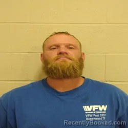 Mugshot of Henry Barton Parsons booked in Brown County, Texas on August 8, 2026