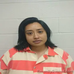 Mugshot of INAREI ARALY PESINA booked in Brown County, Texas on May 11, 2026
