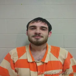 Mugshot of TRENTON JOSEPH PEACH booked in Brown County, Texas on April 24, 2026