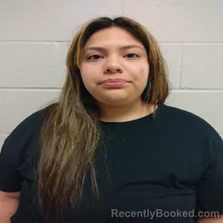 Mugshot of Alexandra Jade Quiroz booked in Brown County, Texas on October 8, 2026
