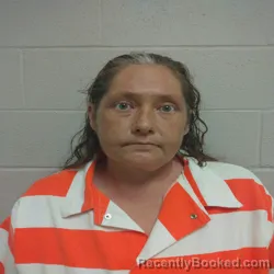 Mugshot of Laura Irene Roberson booked in Brown County, Texas on October 9, 2026