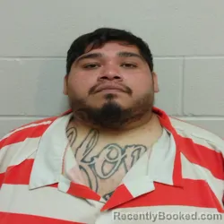 Mugshot of VICTOR ALFONSO ROMERO booked in Brown County, Texas on March 27, 2026