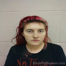 Mugshot of AUBRIANNA HOPE SPROLES booked in Brown County, Texas on March 31, 2026